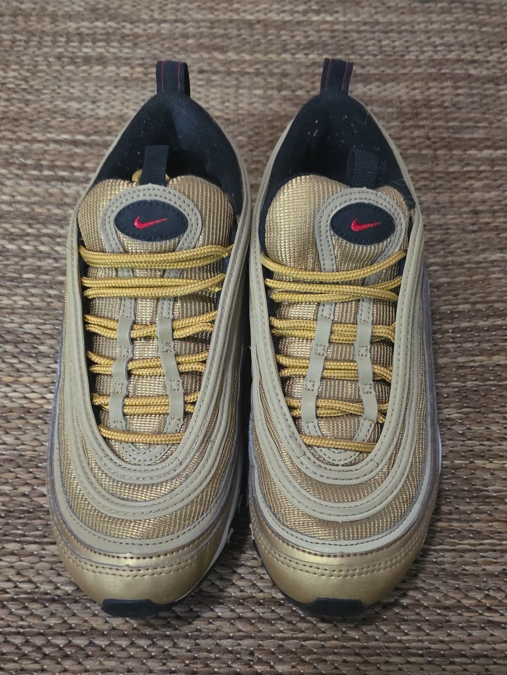 Nike Air Max 97 Metallic Gold Size 7.5